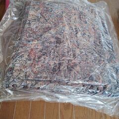 長方形の家具調こたつ用のこたつ布団とこたつ敷布団のセットの画像