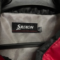 Srixon ナイロンジャケット LL レッドの画像