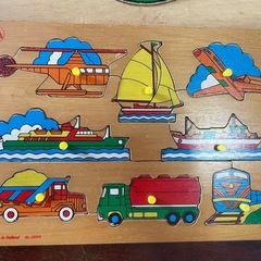 まとめて　木製パズルの画像