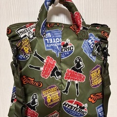 【極美品】ヒステリックグラマー ポーター ヘルメット ショルダー トートバッグの画像