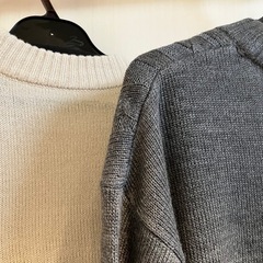 マタニティ　ニットワンピ2着の画像