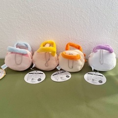 新品　4個セットちいかわ　ポーチ　うさぎ　カニちゃん　モモンガ　の画像