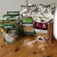 うさぎ 恵・チモシー・ミルキュー セットの画像