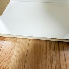 棚 ホワイト イタミありの画像