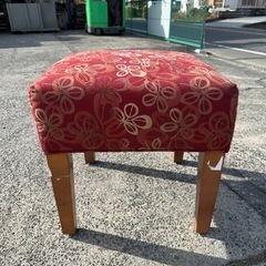 アメリカ家具 スツール クッションふかふかです！　の画像