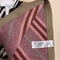 バーバリー 現行タグ　ベビーポンチョ ノバチェック　SサイズBurberryの画像