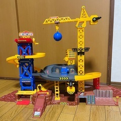 工事現場　おもちゃの画像
