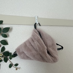 美品🧣ピンクスヌードの画像