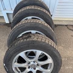 IG70　8〜7部山程度　17インチ　ホイール付きの画像