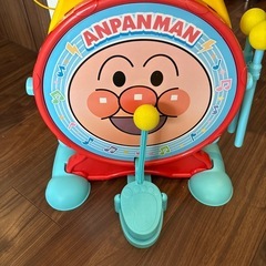 アンパンマン　ドラム　おもちゃの画像