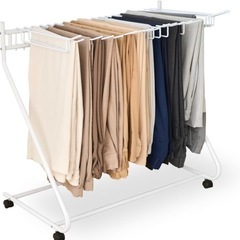 スラックスハンガー　アイリスプラザ　ズボン掛け　の画像