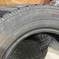 スタッドレスタイヤ 冬タイヤ 185/70R14 2021年製 TOYO GARiT GiZ 中古タイヤ の画像
