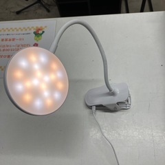 I 2512-282 コンパクトクリップライト　通電確認済み　キズ汚れ有りの画像