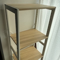 棚・シェルフ（白/木目調）の画像