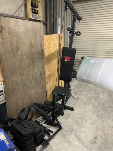 家で筋トレができるWウェイトトレーニングマシーン️‍♂️マルチホーム 