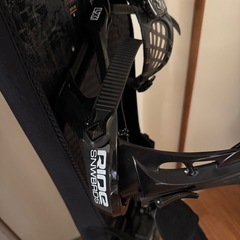 スノーボード板　ビンディング付　RIDE ライド　155の画像
