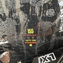 スノーボード板　ビンディング付　RIDE ライド　155の画像