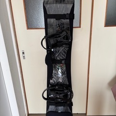 スノーボード板　ビンディング付　RIDE ライド　155の画像