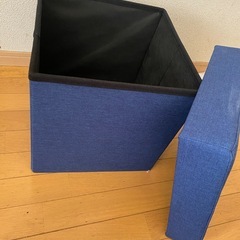 座れるスツールボックスの画像