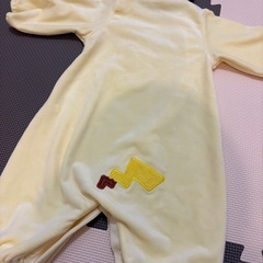 モンポケ　帽子付き　カバーオール　ドレス　2way　　の画像