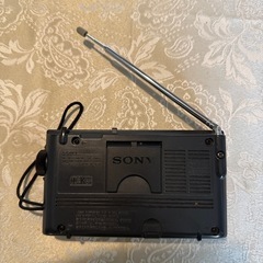 SONY短波、中波、FMラジオの画像