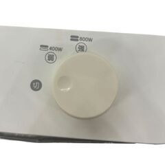 シィー・ネット  電気ストーブ CEH104 2018年製 800W ホワイト 中古の画像