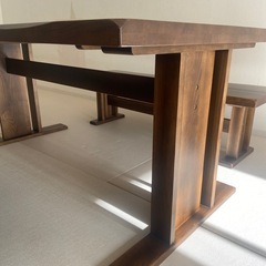 ダイニングテーブル＆チェアセット 引き取り限定の画像