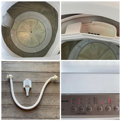 Panasonic パナソニック 全自動電気洗濯機 7.0kg  NA-F70PB15 2022年製 縦型 白 ホワイト の画像