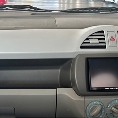 車検付⭐︎アルトエコ水色【TV／カーナビ／タコメーター付き】内装もブルーデザインがかわいい！の画像
