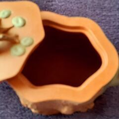 🍵かなり細工にこだわりの有る急須 工芸品 松竹梅の画像