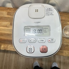 シャープ 3合　炊飯器　2016年製の画像