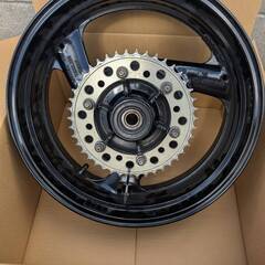 ＸＪＲ１２００用ホイール前後の画像