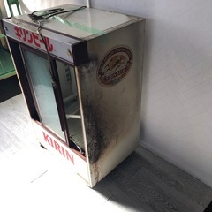 キリンビール　ショーケース冷蔵庫の画像