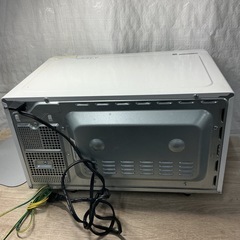 💚1本脚なし💦SHARPシャープ2020年製RE-CE8-KW傷•汚れあり💦白ホワイト電子レンジの画像