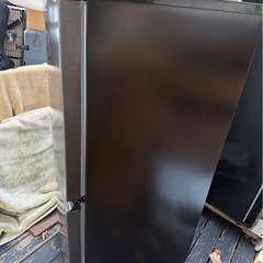 2ドア冷蔵庫 シャープ SJ-D15H-H 152L 22年製 つけかえどっちもドア 58L引出し型冷凍庫 耐熱トップ 動作品 の画像