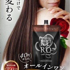 受付終了)未開封・新品！カラーリングシャンプー3個セット　ダークブラウンの画像