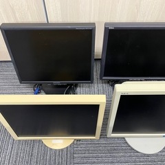 PCモニター 9台まとめ MITSUBISHI DELL NECほかの画像