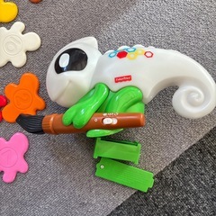 キッズ ベビー フィッシャープライス カメレオン カラー おもちゃ 英語 子どもの画像