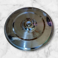 ステンレス製 寸胴鍋蓋 2個セット 直径約42cmの画像