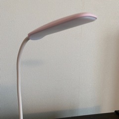 LED USBデスクライト ピンク 3段階調光可能の画像