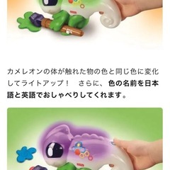 キッズ ベビー フィッシャープライス カメレオン カラー おもちゃ 英語 子どもの画像