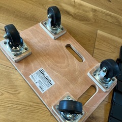 木製平台車　台車　荷物運び　コーナン　　　の画像