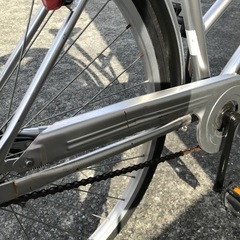 ⭐︎ドリーム2号館⭐︎  中古自転車 SOWER/27インチ/シルバー ※ライトなしの画像