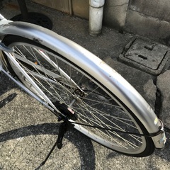 ⭐︎ドリーム2号館⭐︎  中古自転車 SOWER/27インチ/シルバー ※ライトなしの画像