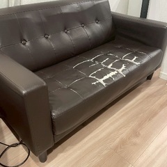 【無料】二人掛けソファーの画像