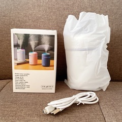 コンパクト 加湿器 USB アロマ 小型 卓上 保湿 乾燥対策 静音 省エネ 加湿機 オフィス ミスト リビング ダイニング キッチン 寝室 の画像