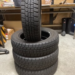 155/65R14 ダンロップウインターマックス02 4本セット　2021年製の画像
