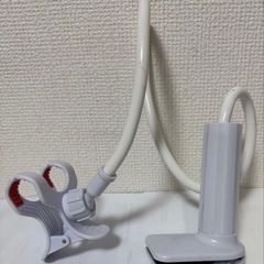 クリップ式スマホスタンド フレキシブルアーム 360度回転の画像