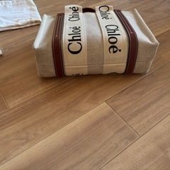 chloe クロエ woody スモールトートバッグの画像