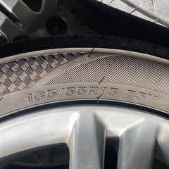 ダイハツ15インチ+レグノ夏タイヤセットの画像
